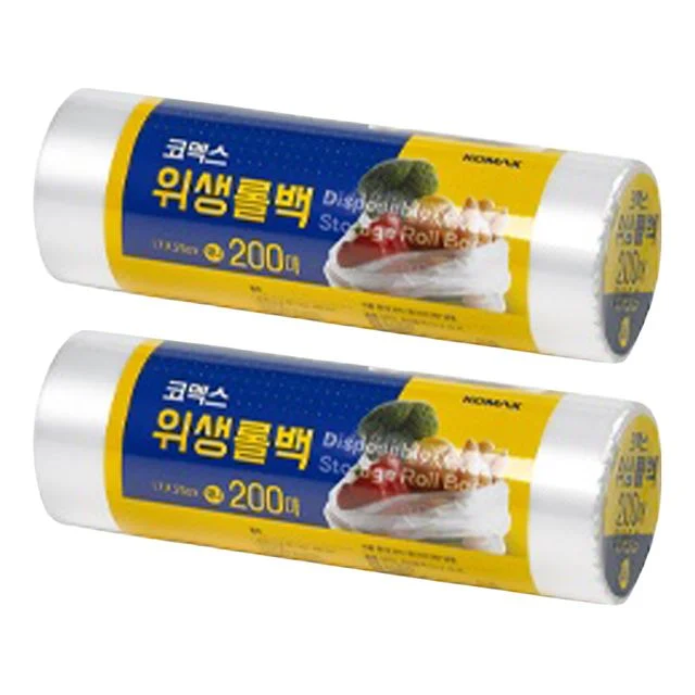 코멕스 위생용품 위생롤백(170X250mm) 미니 200매 X 2