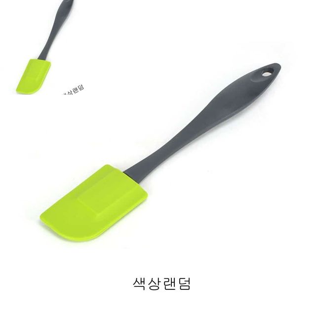 실리콘소재 알뜰주걱 색상랜덤 알뜰한주걱 스패츌러주걱 고추장주걱 스패츌라