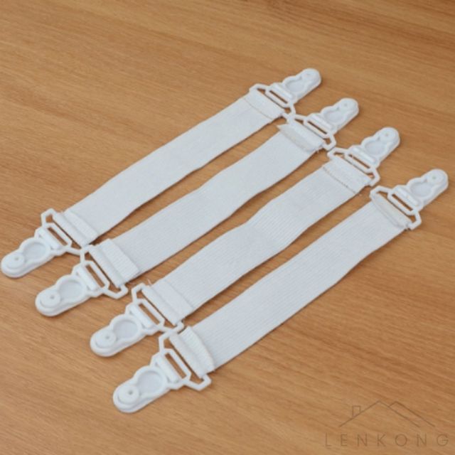 침대커버고정집게 침대보고정핀 4P 시트 밀림방지 고정버클