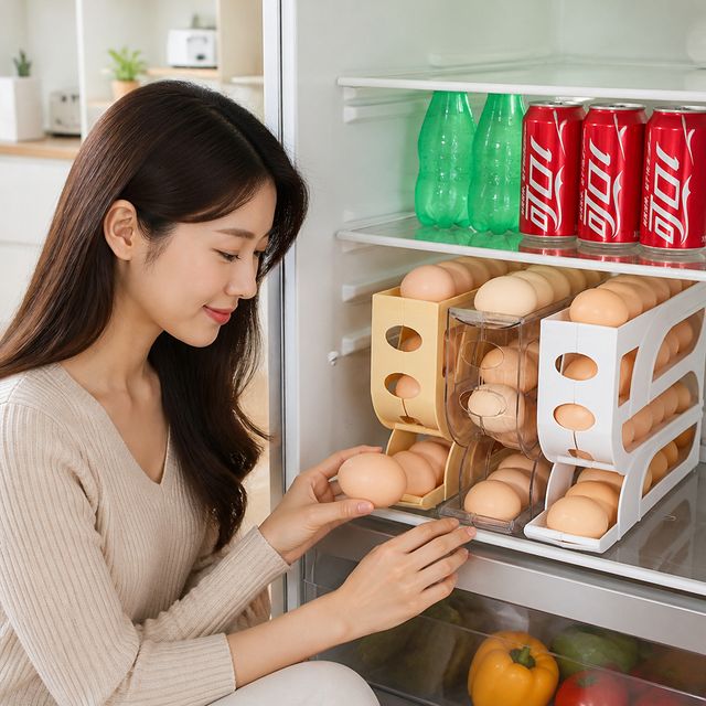 계란 보관 케이스 냉장고 달걀 정리함 에그 수납 용기