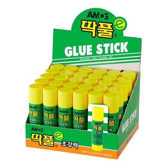 아모스 딱풀e 8g 30개입 대용량 사무용 풀 세트