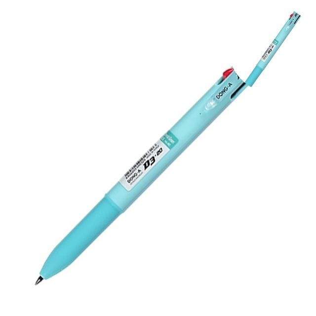 잉크펜 볼펜브랜드 3색볼펜 0.5mm 에머랄드그린