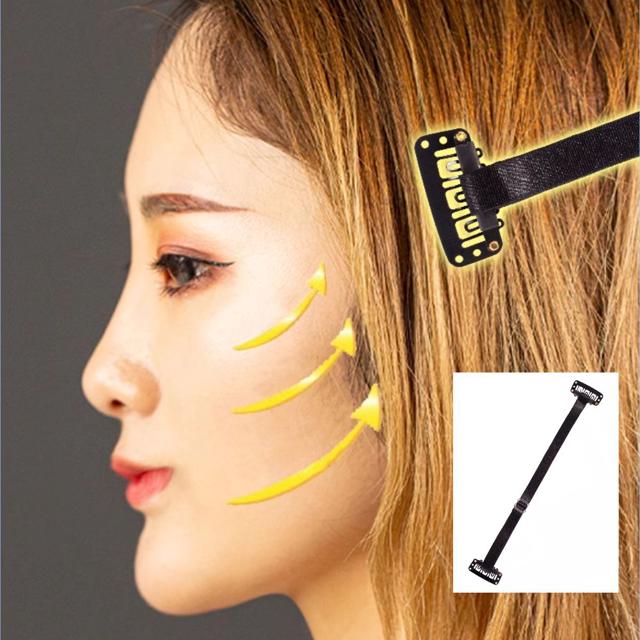 브이라인 얼굴 리프팅 클립 리프팅 밴드 헤어 텐션