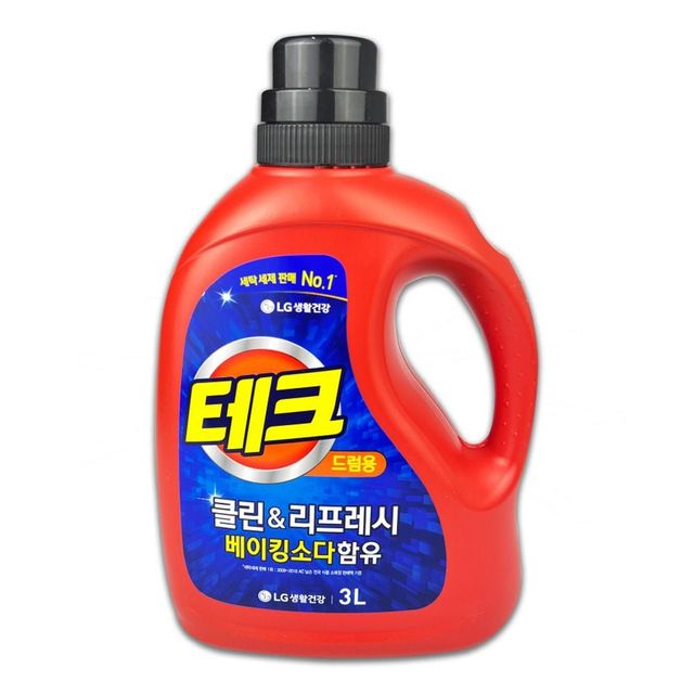 액체세제 대용량 드럼세탁기 전용 세척제 3L