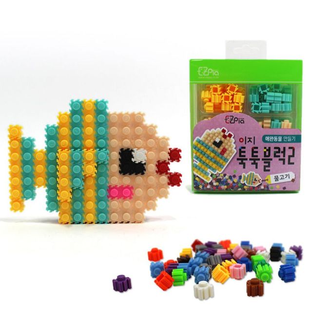 이지 툭툭블럭만들기 (물고기)