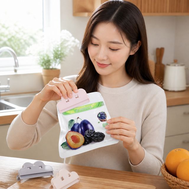 음식물 과자 봉지 밀봉 집게 주방용 소품 보관 클립 생활용품