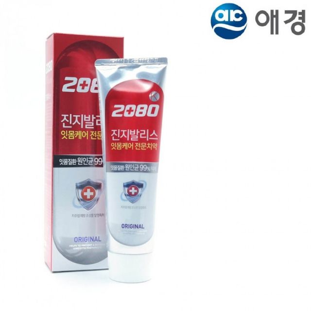 잇몸 보호 구강 위생용 칫솔 치약 세트 오리지널 케어