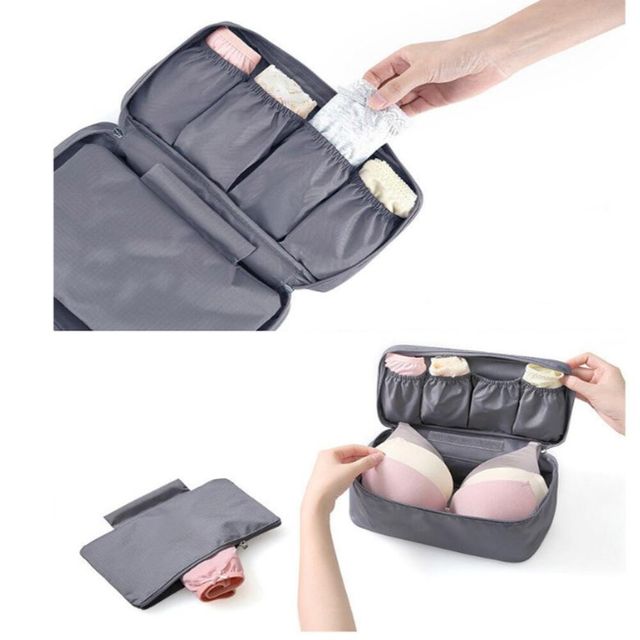 다용도로 활용 좋은 속옷 보관 분리 수납 사각 파우치