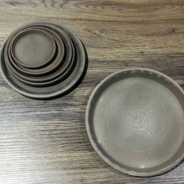 빈티지 그레이 토분화분받침 R18 내경160mm 외경180mm