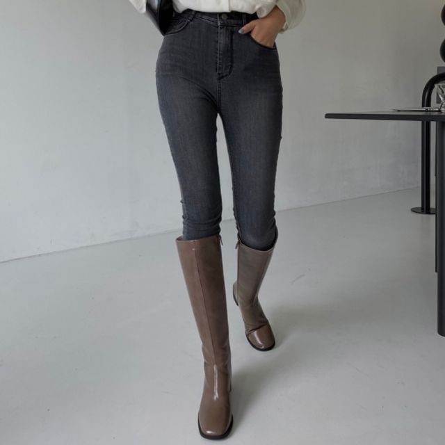여성 롱부츠 5컬러 플랫 데일리 겨울 부츠