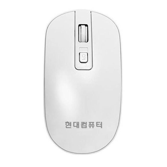 무선 광마우스 HDC-WM200 저소음 화이트 현대컴퓨터