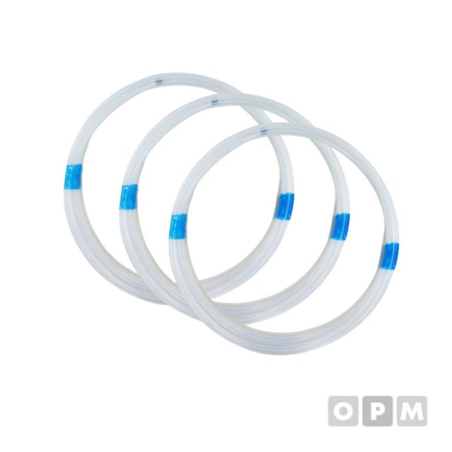 테프론 호스 반투명 PTFE 10x8 10M 롤 산업용 호스
