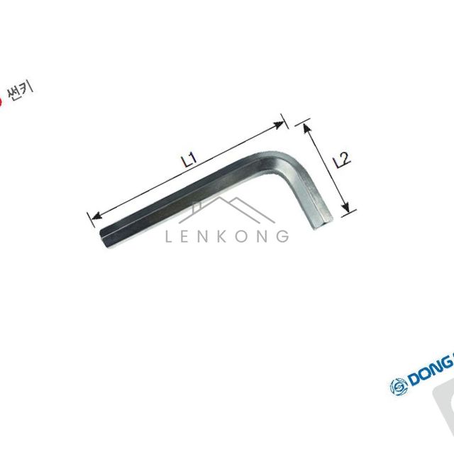 육각랜치 육각렌치드라이버 L렌치 SL-2 2 MM