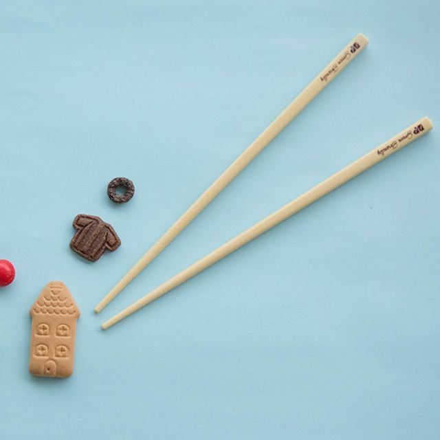 옥수수유치원젓가락 옥수수소재 어린이식기세트 2벌아동젓가락