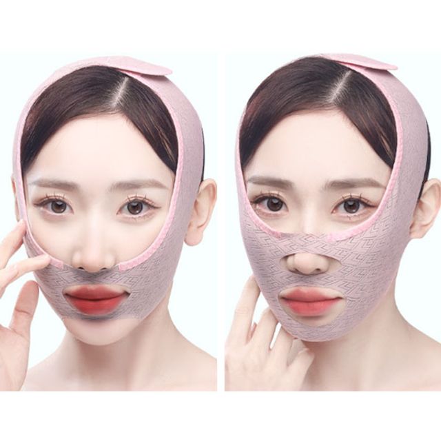 안면윤곽 턱선 라인정리 이중턱 관리 리프팅 밴드