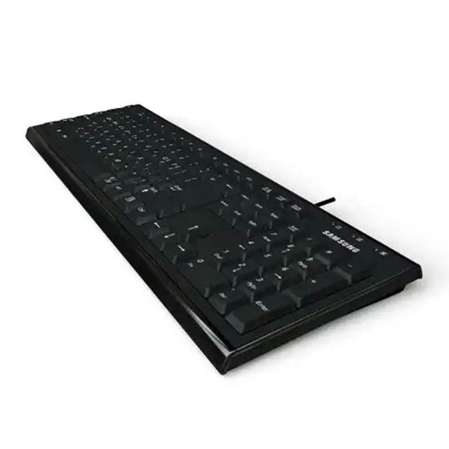 혜명몰 삼성 키보드 SPA-JKA1BUB 블랙 / USB/106키 - 개 (1개입) 업무용키보드 멤브레인키보드 키보드USB