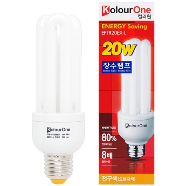 장수램프 20W EFTR20EX-L (전구색)