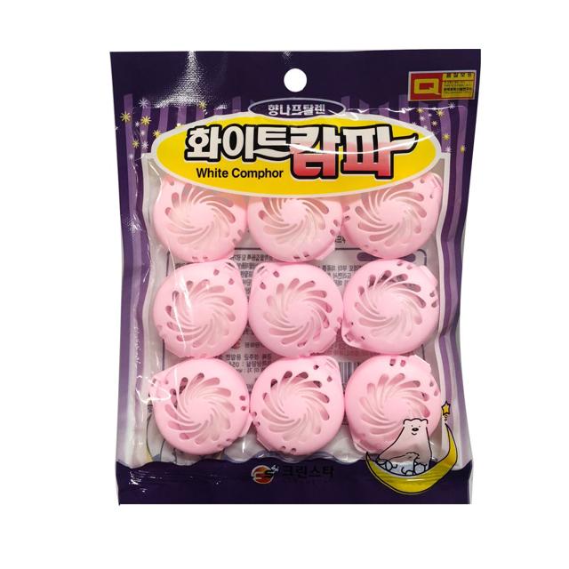 향기나는 화이트캄파9p 탈취제 나프탈렌 좀약 방충제