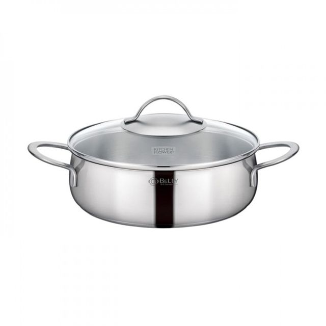스텐 냄비 전골 24cm 업소용 가정용 찌개냄비