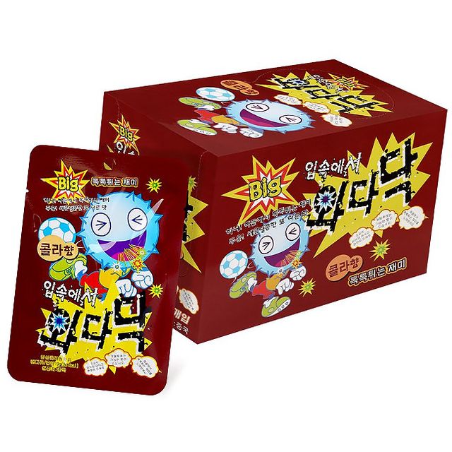 와다닥 팝핑캔디 콜라맛 20개 1세트 탄산캔디 간식