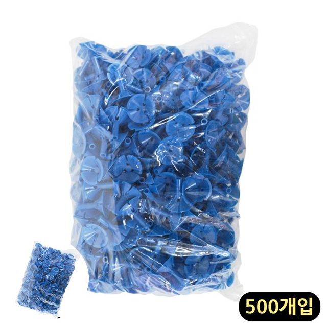 풍선캡 풍선긴막대컵 블루 풍선컵 500개입 풍선스틱 별매