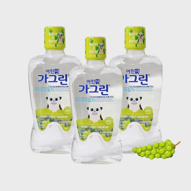 어린이 가그린 380ml x 3개세트 (청포도)