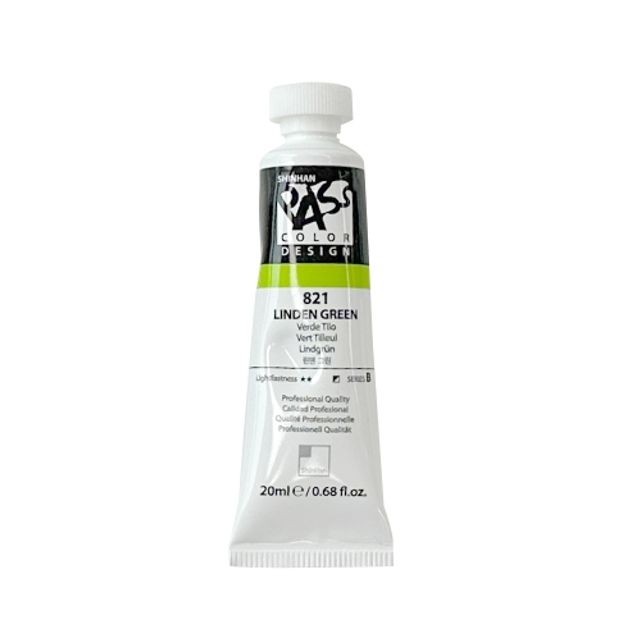 혜명몰 신한 패스컬러물감 낱색 B 20ml 821 린덴 그린 - 갑 (3개입) 미술재료 미술준비물 미술입시 화방용