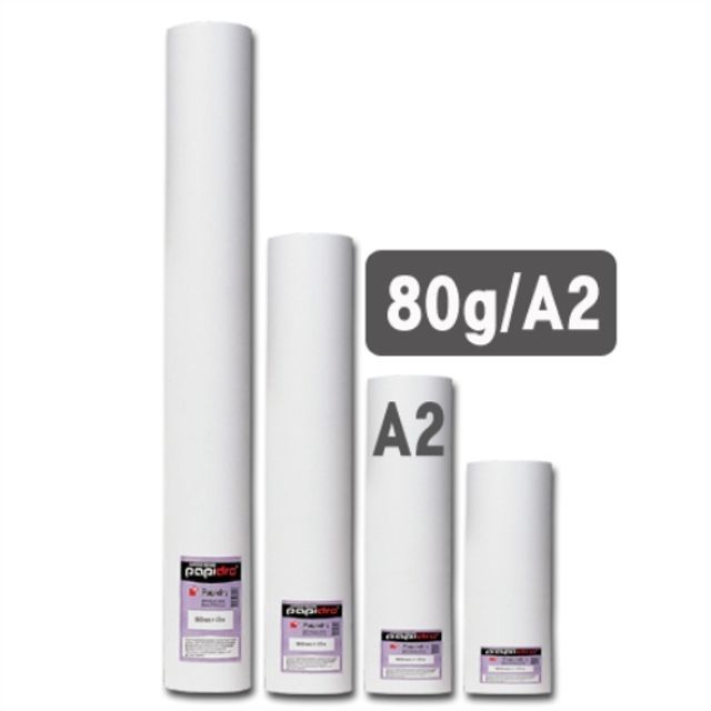 백상지 A2 롤지 420x45m, 프린트 복사 인쇄용지 롤용지