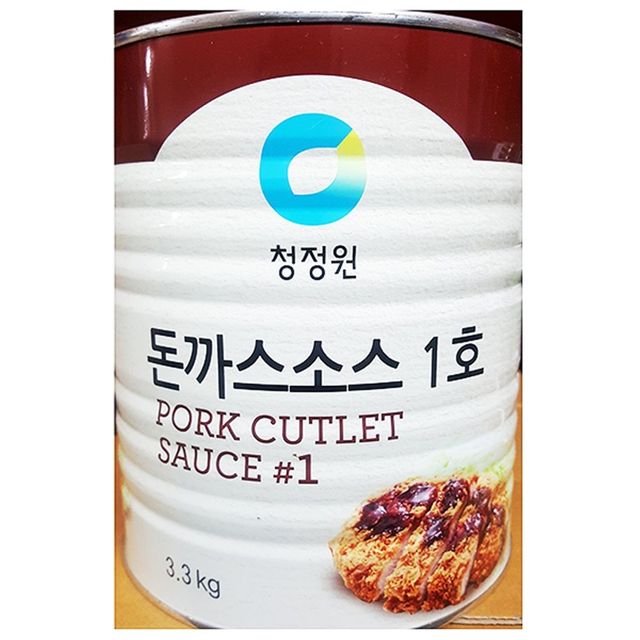 돈까스소스 1호(대상 3.3K)X6 돈까스소스 돈까스양념