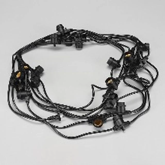 전등선 파티조명 15M 25분기 소모갈 50Cm 간격 오징어등 작업등 줄조명 스트링라이트
