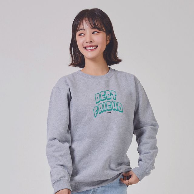 키밍 Best friend맨투맨 후드티 시밀러룩 커플룩