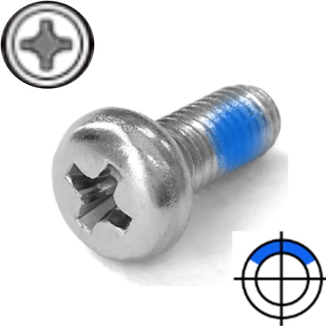 풀림방지볼트 십자둥근머리 스텐 M5x10mm 100개
