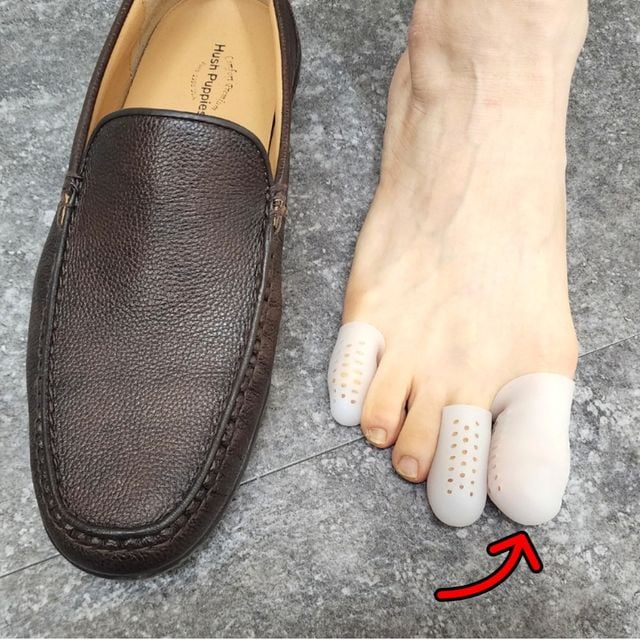발가락골무 통풍형 실리콘 대형 발가락링