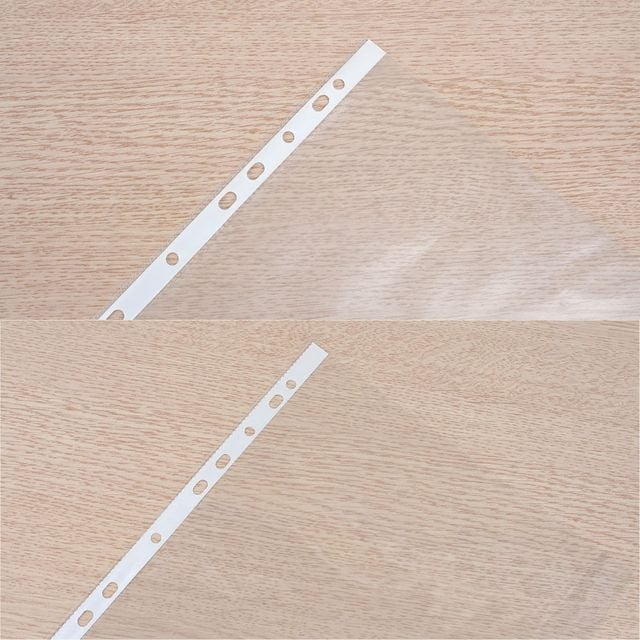A4 화일속지 100P, 반투명 클리어 파일속지 문구용품