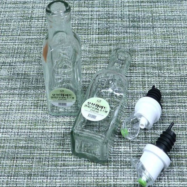 소스병 오일병 시럽 기름병 150ml 2p 세트