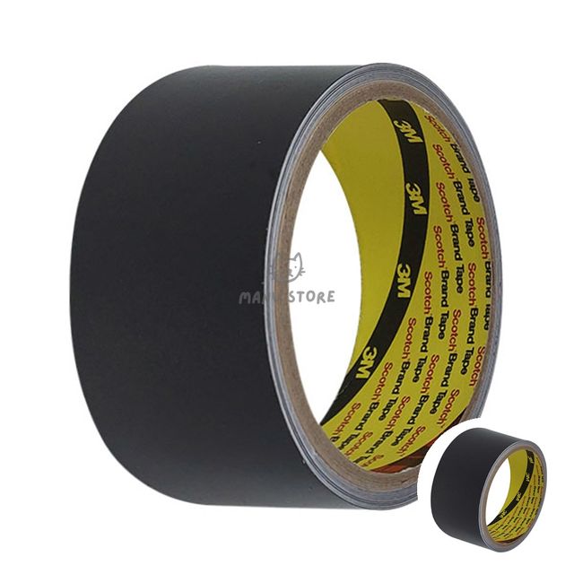 안전표시테이프 안전반사스티커 흑색 반사테이프 48mm x 2.5M