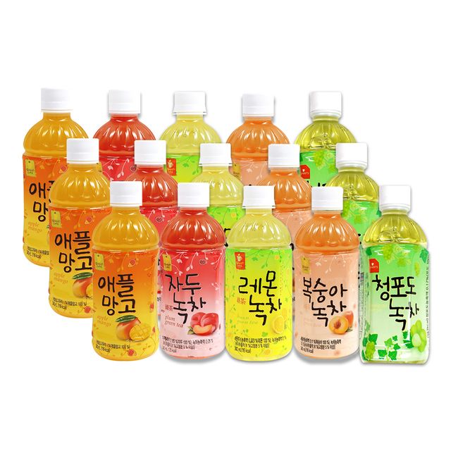 웰그린 과일맛 녹차 5종세트 3개