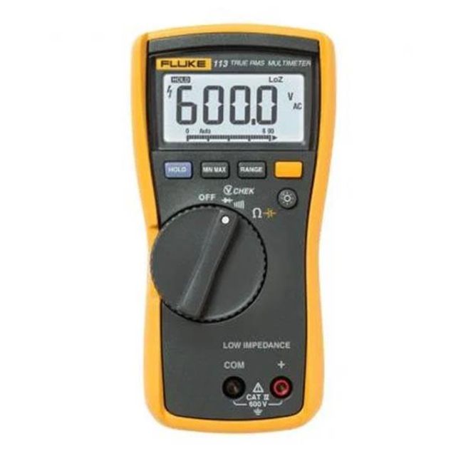 FLUKE-113 AC/DC 600V 디지털 테스터 정확한 측정