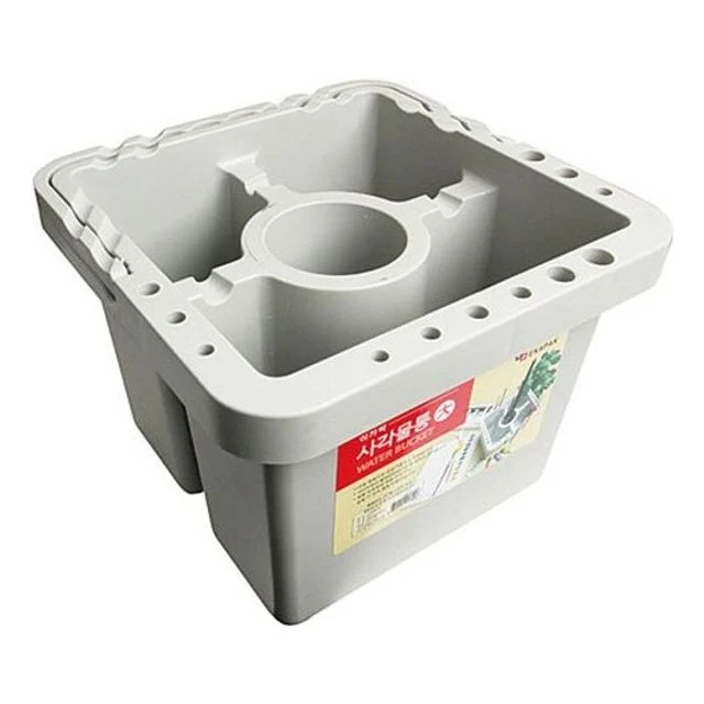 단아미 이가박 다기능사각물통 대 - 실용적인 다용도 물통
