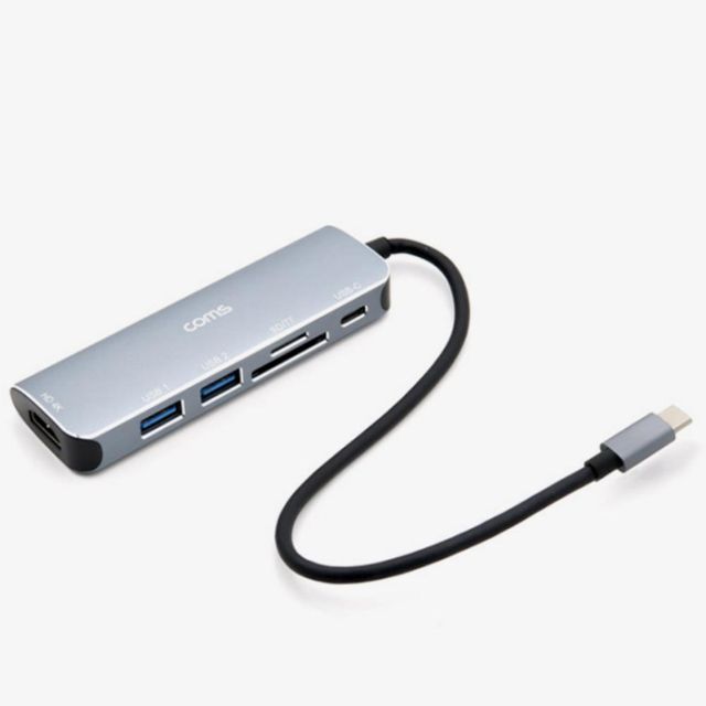 C타입 멀티 도킹 허브 USB HDMI 메모리 변환기