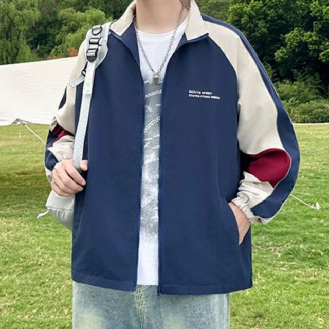 하이넥 여성 얇은 바람막이 간절기 스포티 바람막이