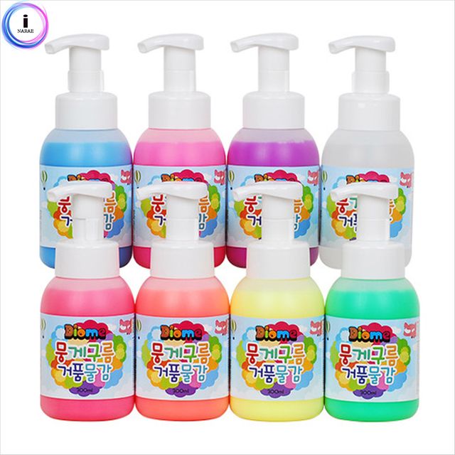 뭉게구름 거품물감 300ml 8색 세트