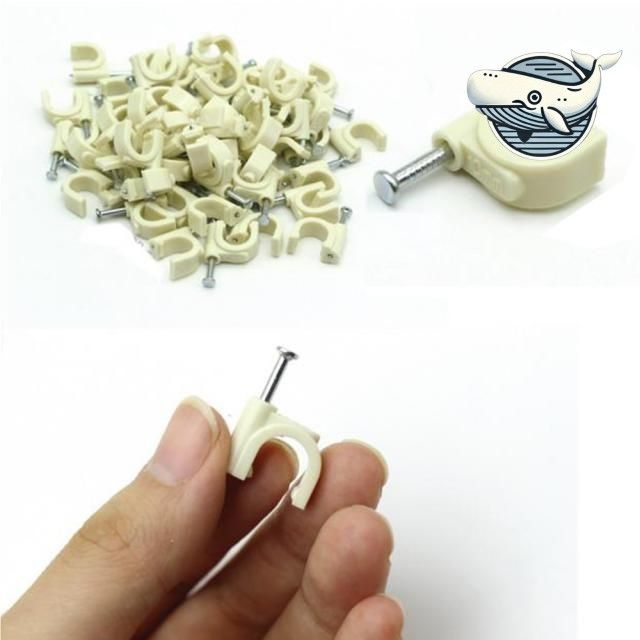 유선 배선 정리 클립 전선 고정 케이블 정리