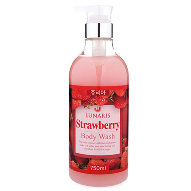 주리아 바디케어 루나리스 바디 워시(딸기) 750ml