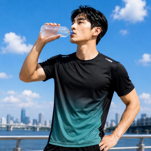 남성의류 모임 카라티 남편 남자친구 반팔티 의류 면