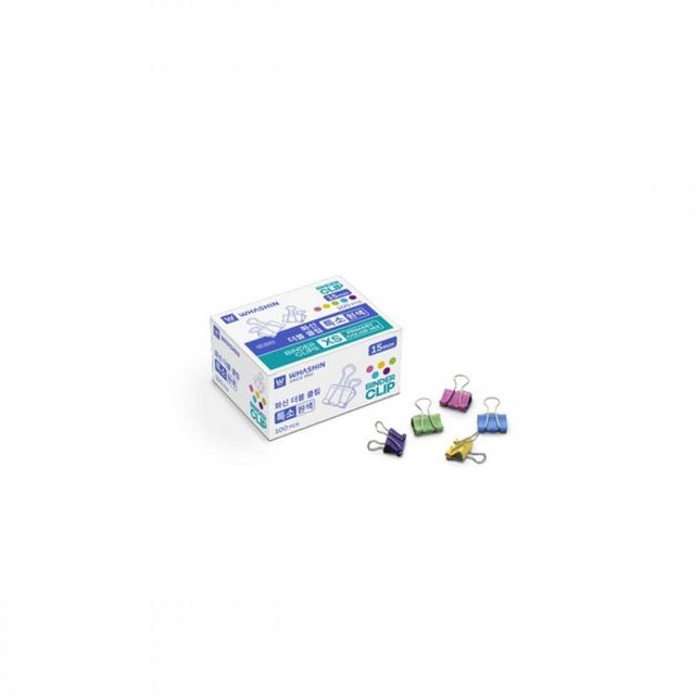 TBZ 화신 더블클립 특소 15mm 100PCS