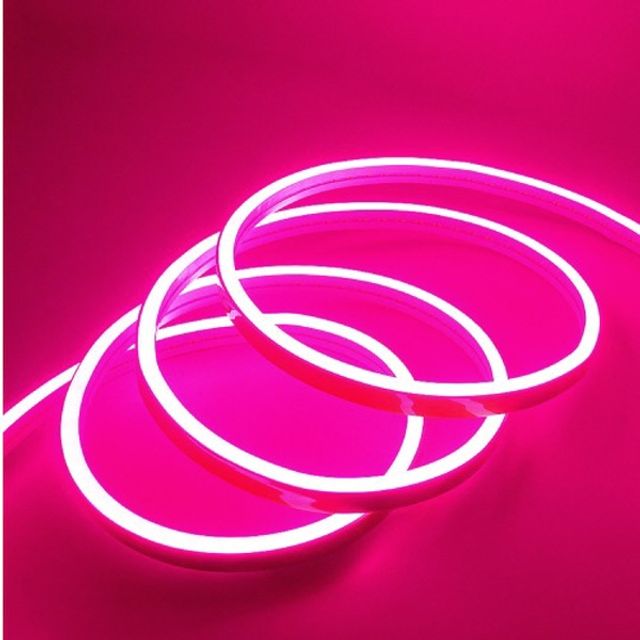 5V 실리콘 면발광 핑크LED바 10cm 인테리어조명
