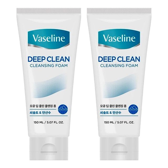 바세린 딥클린 클렌징 폼 150ml X 2개