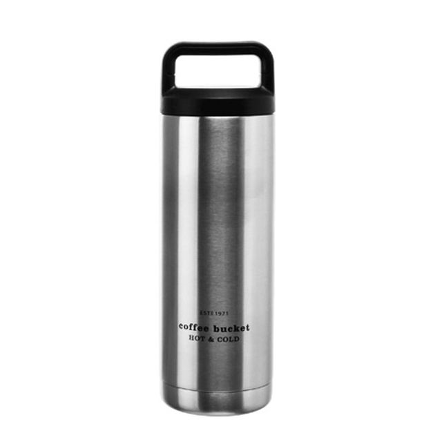 코멕스 스테인리스물병 손잡이 보온보냉병 540ml 1EA