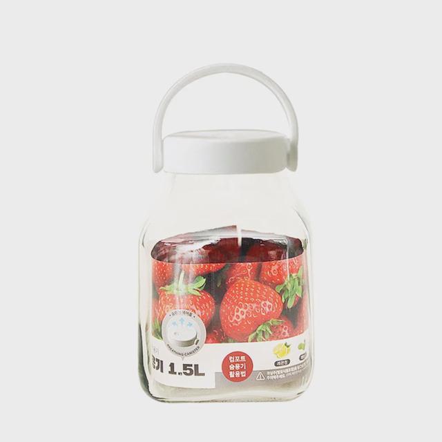 글라스락 컴포트 숨용기 1.5L - 발효 및 장아찌 보관 용기